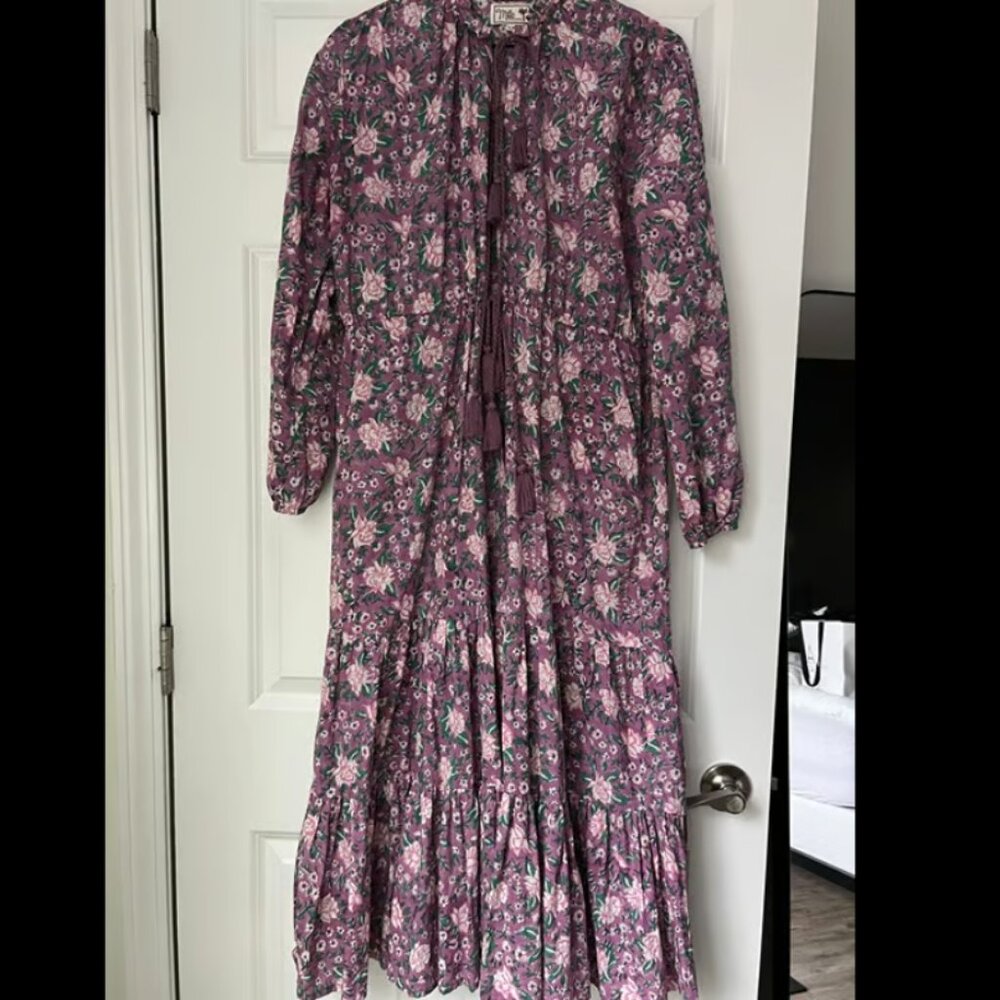 Mille Astrid Dress - Purple Rose - LARGE